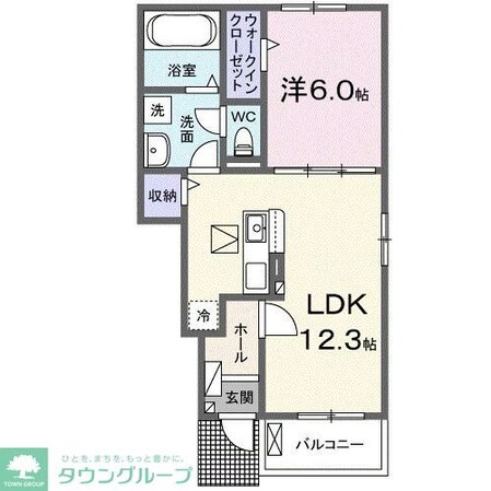 ヒカルサ加須ウエストIIの物件間取画像